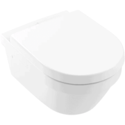 Miska WC wisząca Villeroy &Boch Architectura 2.0 ukryte mocowania 37 x 53 cm biała + Deska WC wolnoopadająca 4694HR01 (4694R001+98M9C101)